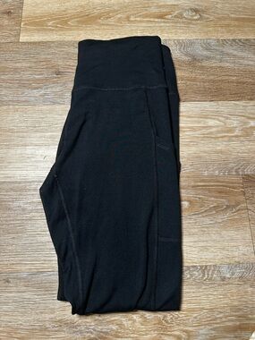 Aerie Black Warm Up Pocketed Women’s Leggings